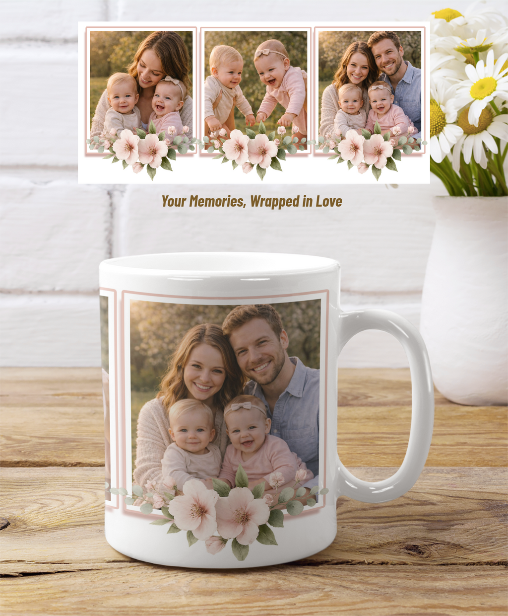 Personalized Photo Collage Mug – The Perfect Keepsake Gift, Coffee Cup 11oz 15oz