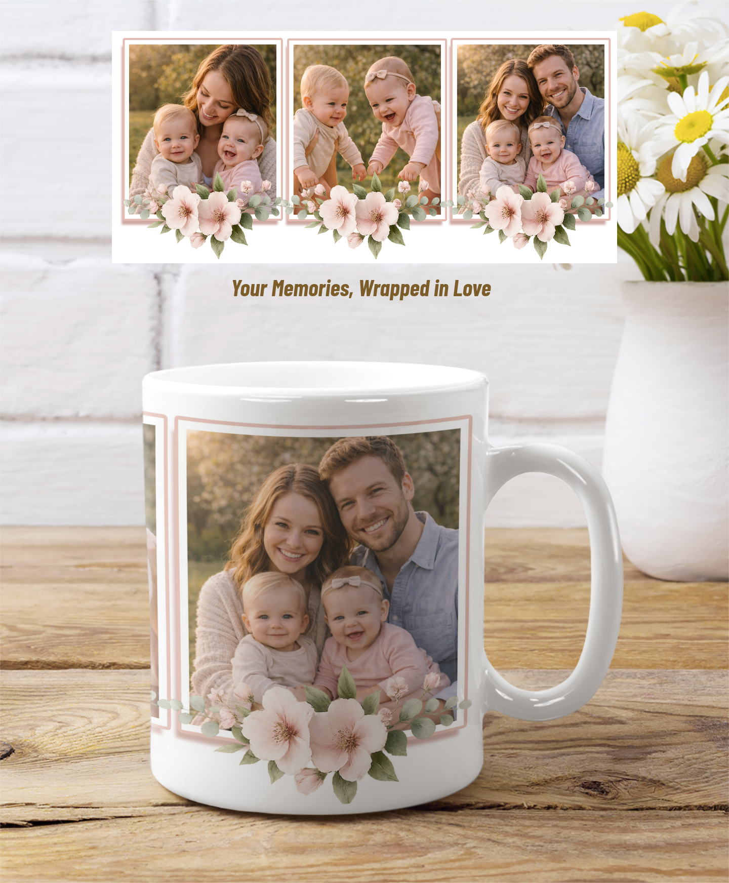 Personalized Photo Collage Mug – The Perfect Keepsake Gift, Coffee Cup 11oz 15oz