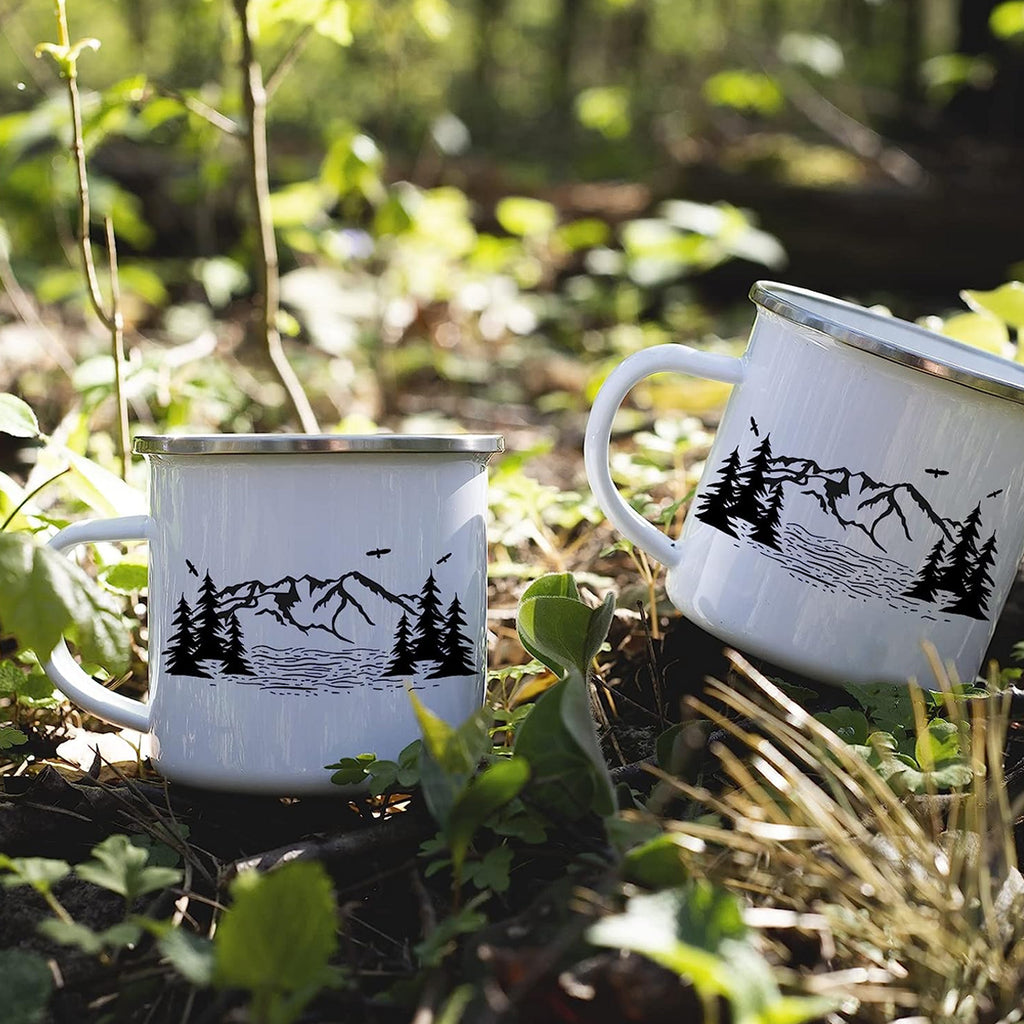 Custom Personalized Enamel Mug