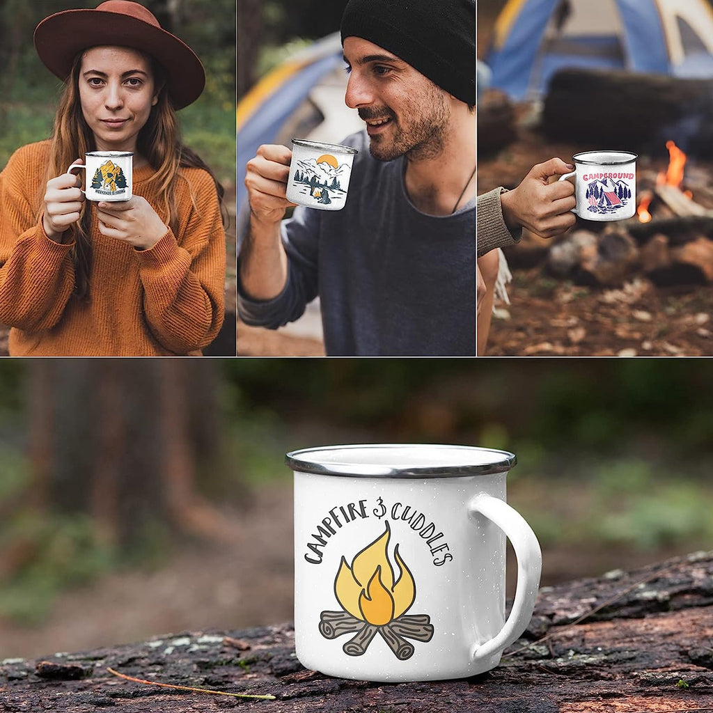 Custom Personalized Enamel Mug
