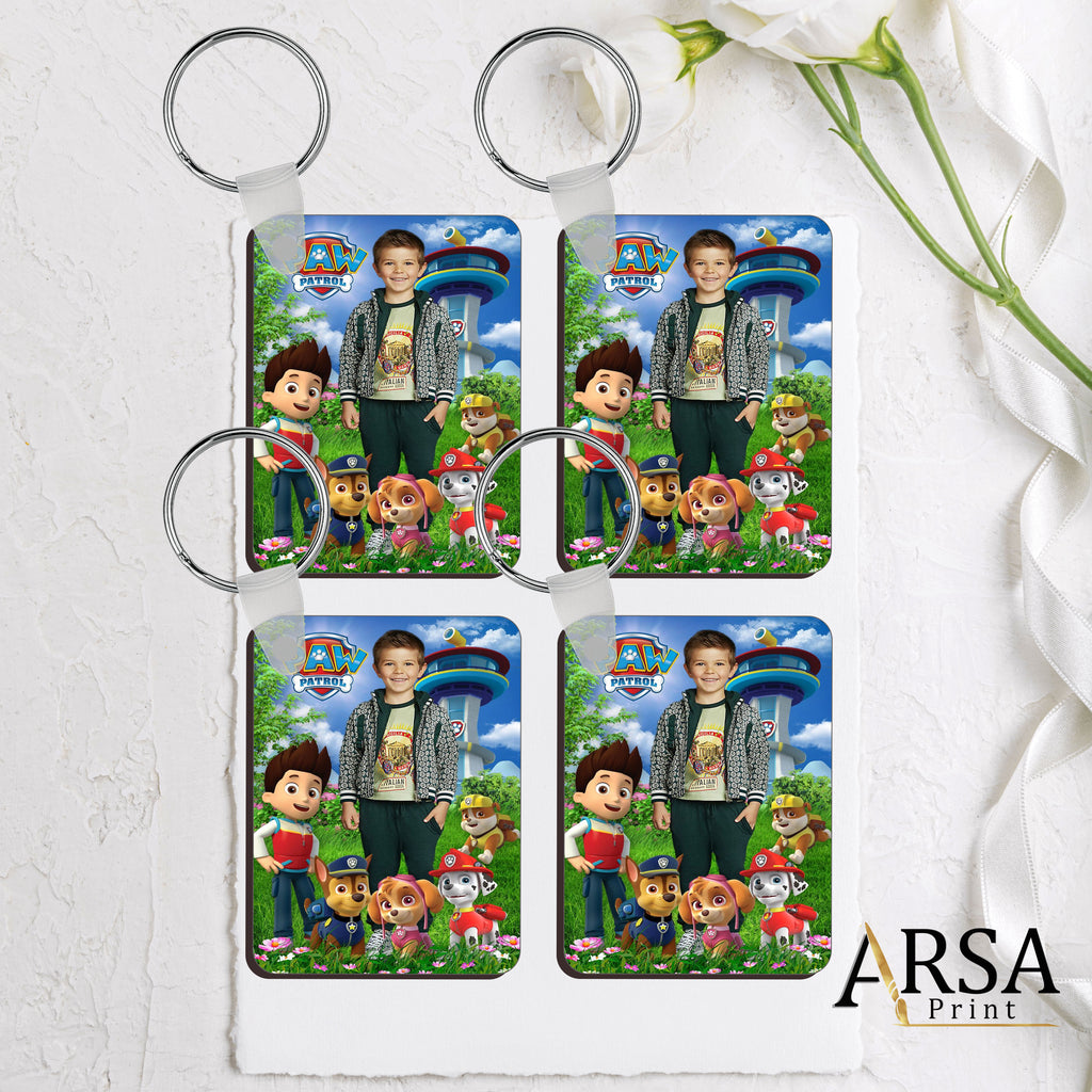 Custom Photo Keychain – Double Sided Picture Keyring Gift