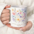 Jeremiah 29:11 Floral Mug – Christian Coffee Cup | 11oz & 15oz