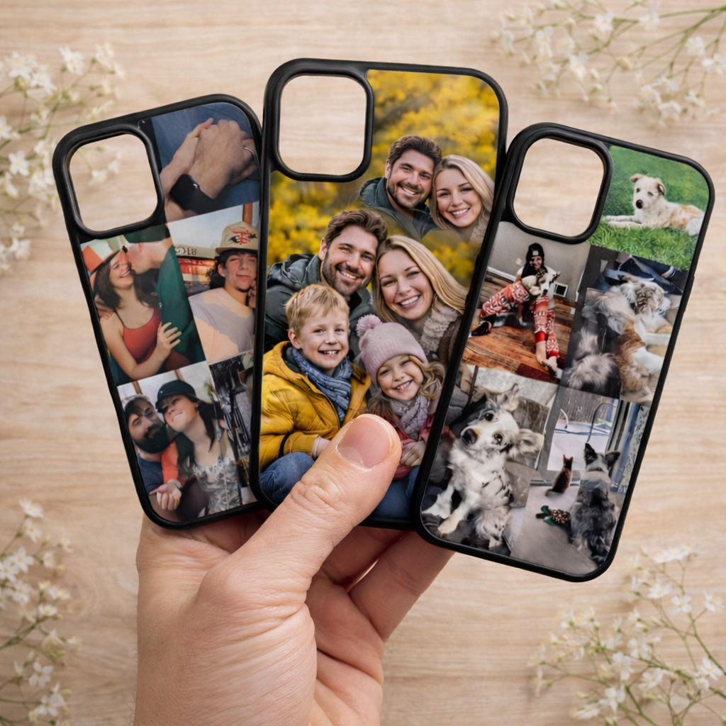 Custom Photo Phone Case – Personalized Case with Your Pictures & Text