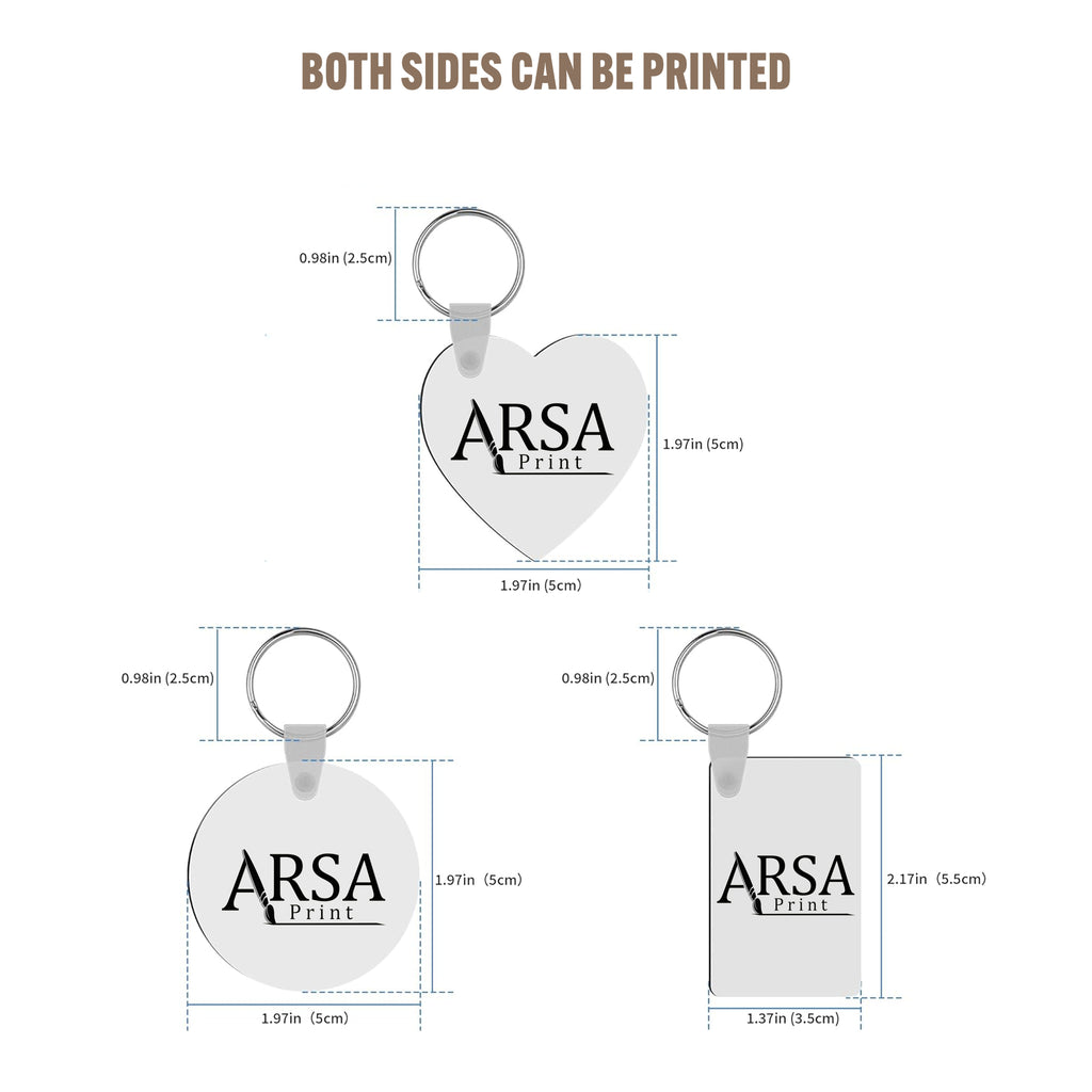Custom Photo Keychain – Double Sided Picture Keyring Gift