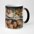 Custom heat reveal magic mug with personalized photo, ceramic coffee mug in 11 oz
