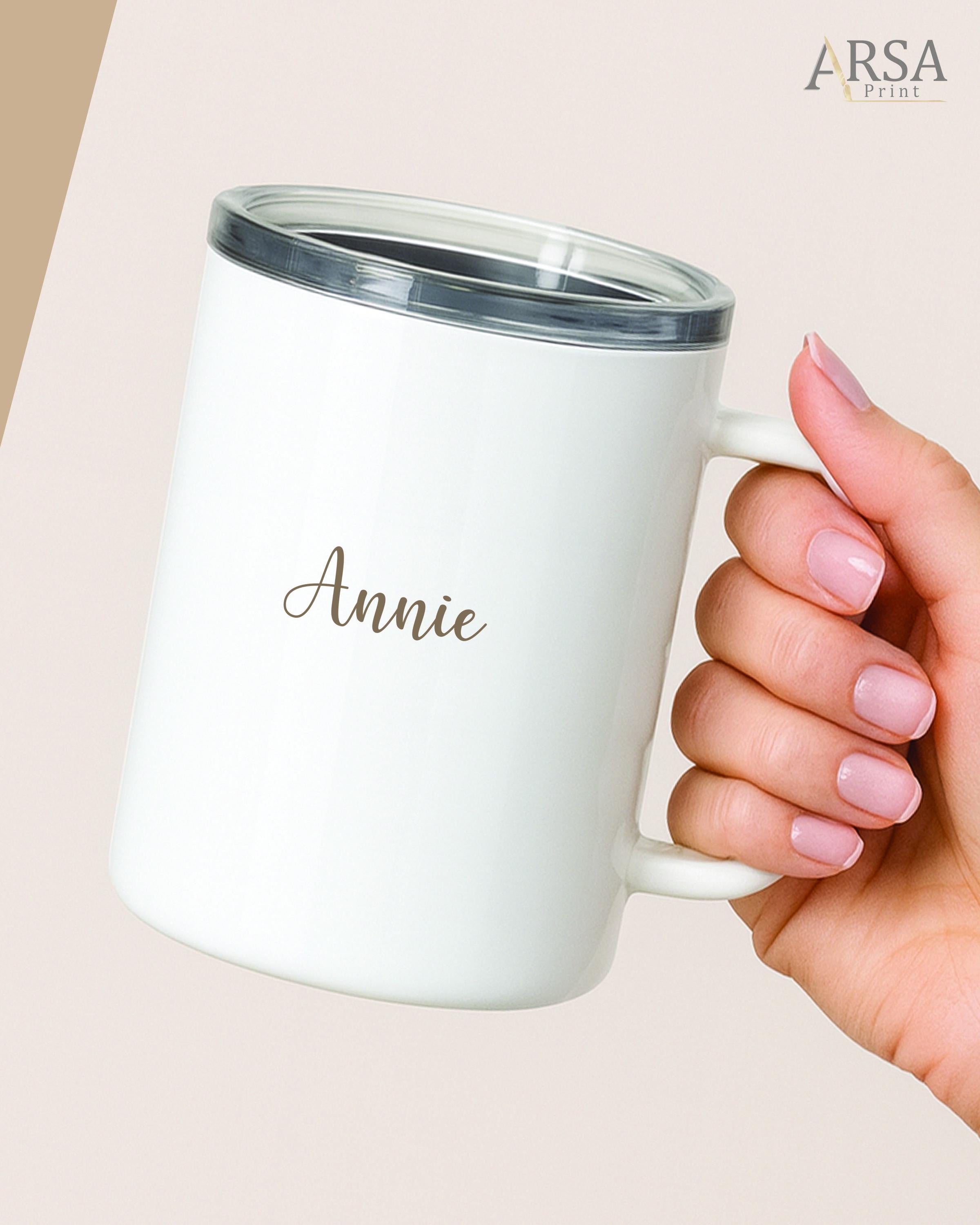 Personalized Christian Insulated Mug – Faith Stainless Steel Coffee Mug