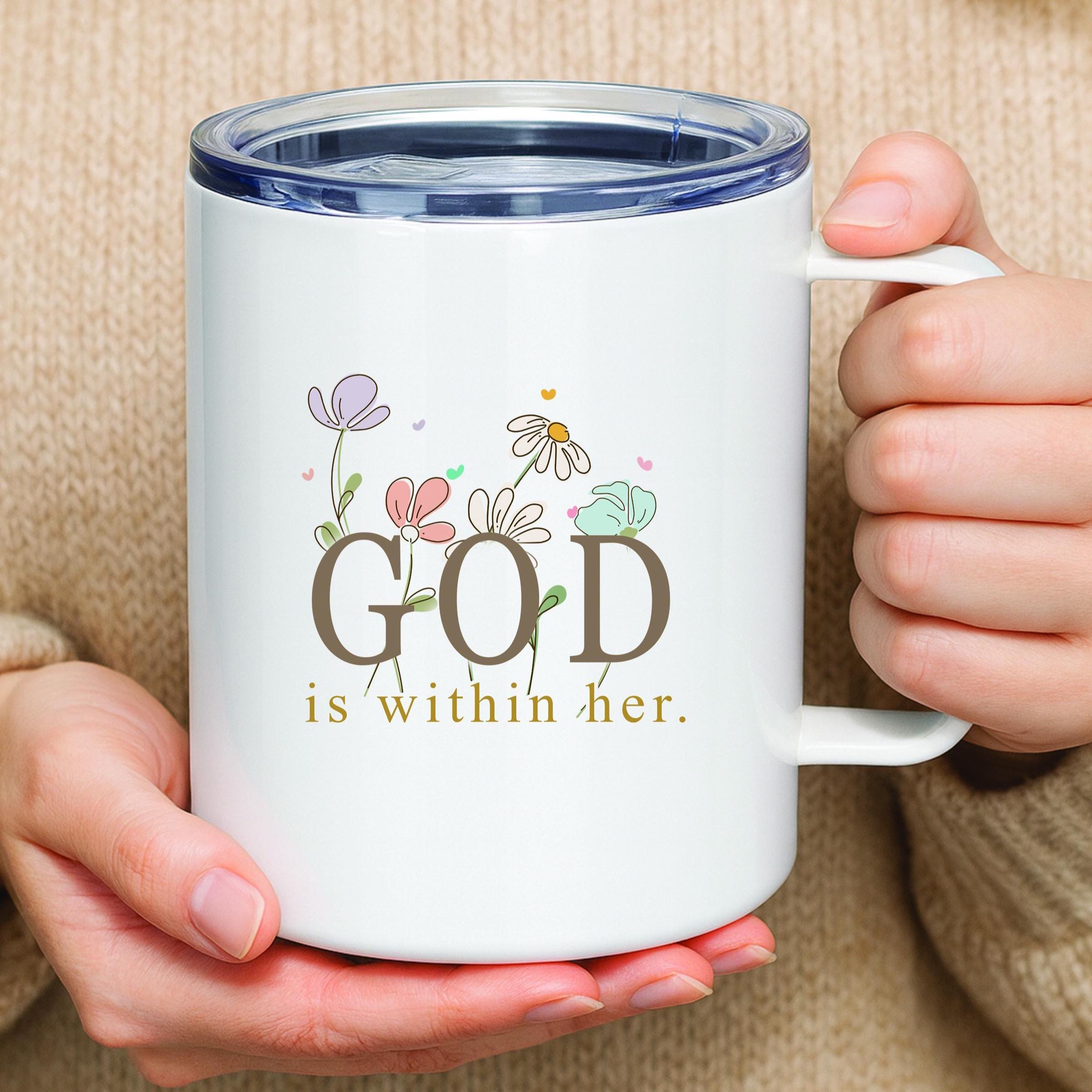Personalized Christian Insulated Mug – Faith Stainless Steel Coffee Mug